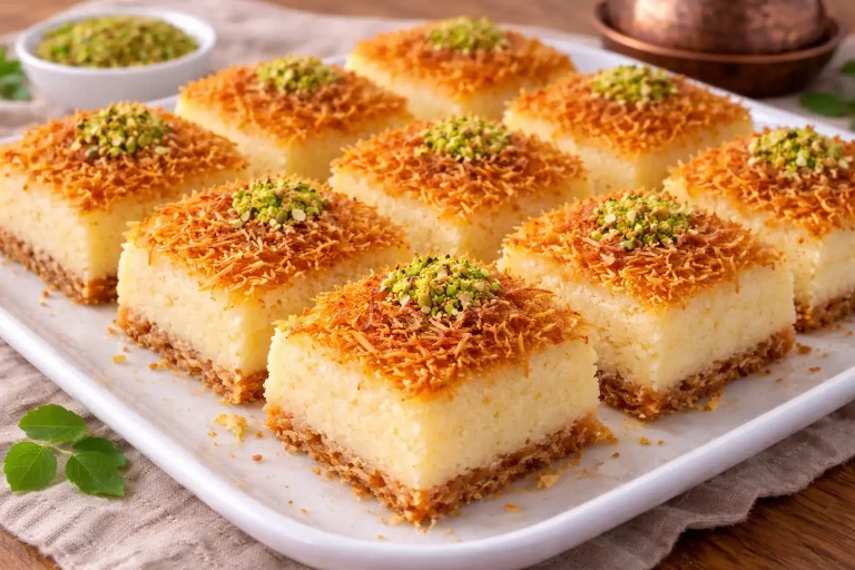 Kadayıflı İrmik Tatlısı